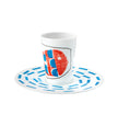Vista Alegre Escape Goat Espresso cup and saucer XI