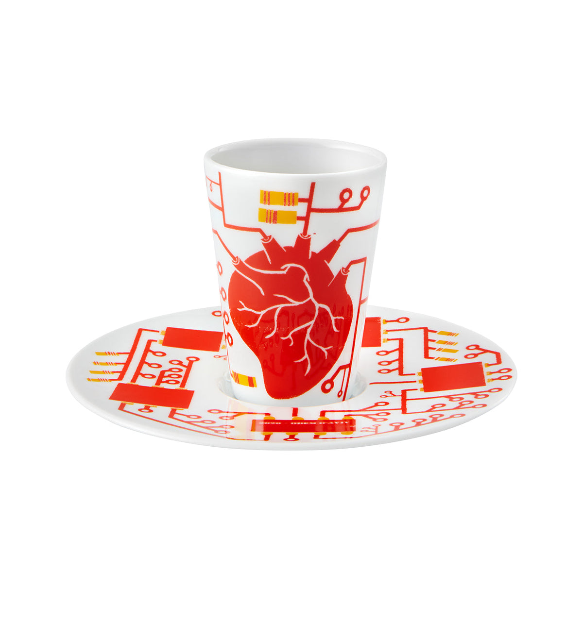 Vista Alegre Escape Goat Espresso cup and saucer XIIi