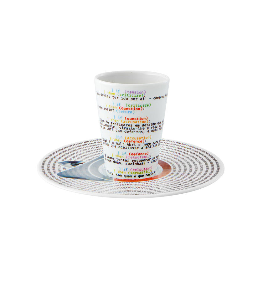 Vista Alegre Escape Goat Espresso cup and saucer XIV