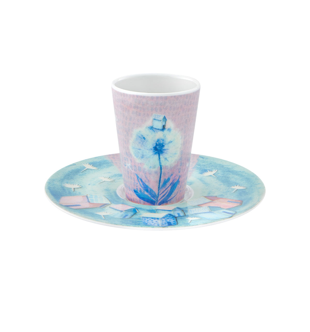 Vista Alegre Escape Goat Espresso cup and saucer XIX