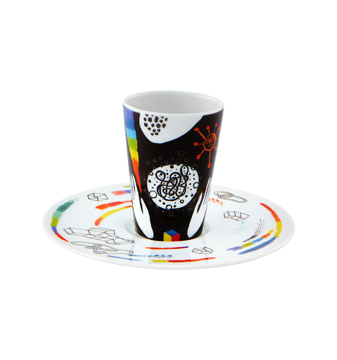 Vista Alegre Escape Goat Espresso cup and saucer XLII