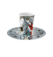 Vista Alegre Escape Goat Espresso cup and saucer XVII