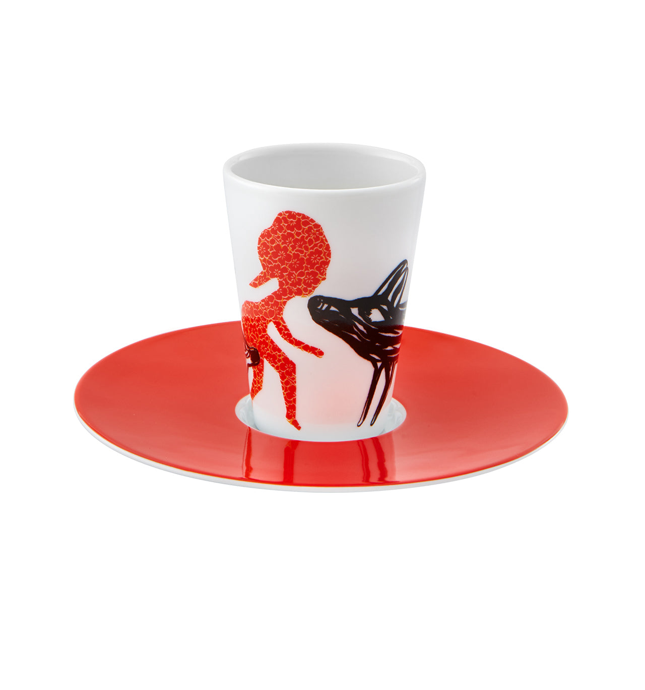 Vista Alegre Escape Goat Espresso cup and saucer XVIII
