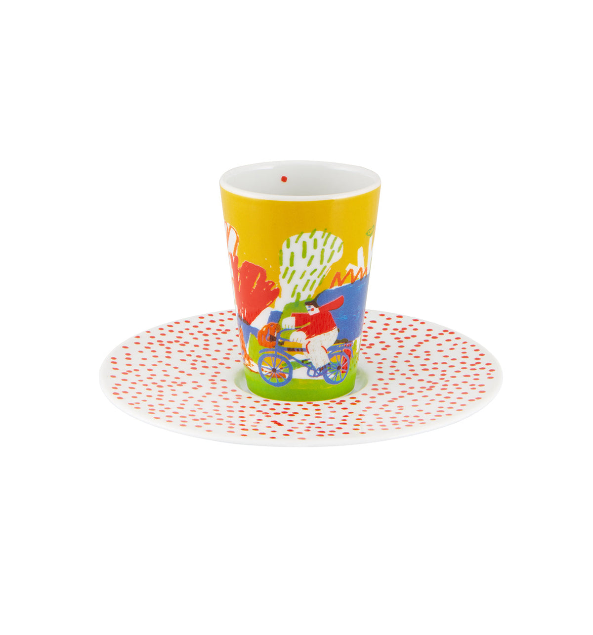 Vista Alegre Escape Goat Espresso cup and saucer XX