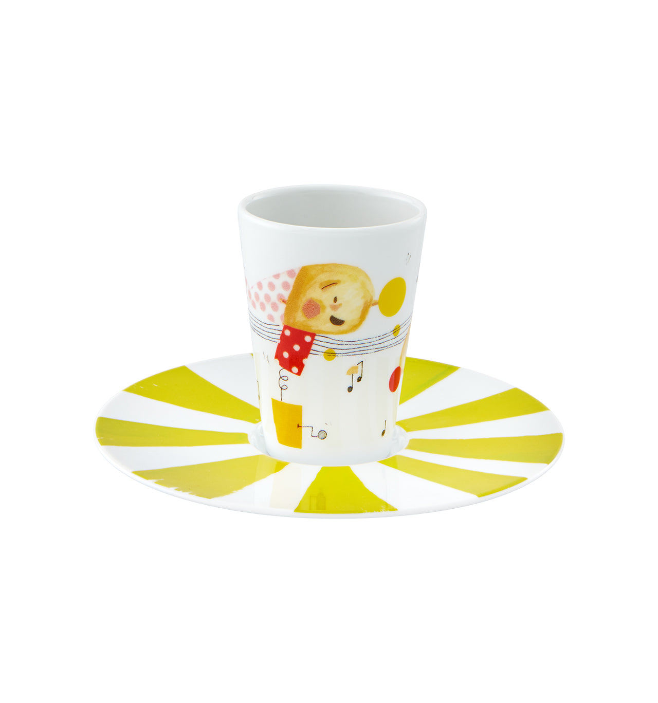 Vista Alegre Escape Goat Espresso cup and saucer XXI