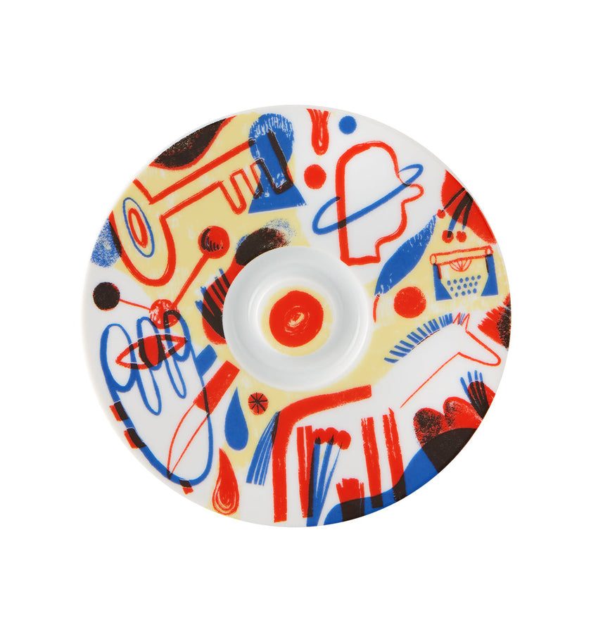 Vista Alegre Escape Goat Espresso cup and saucer XXXII