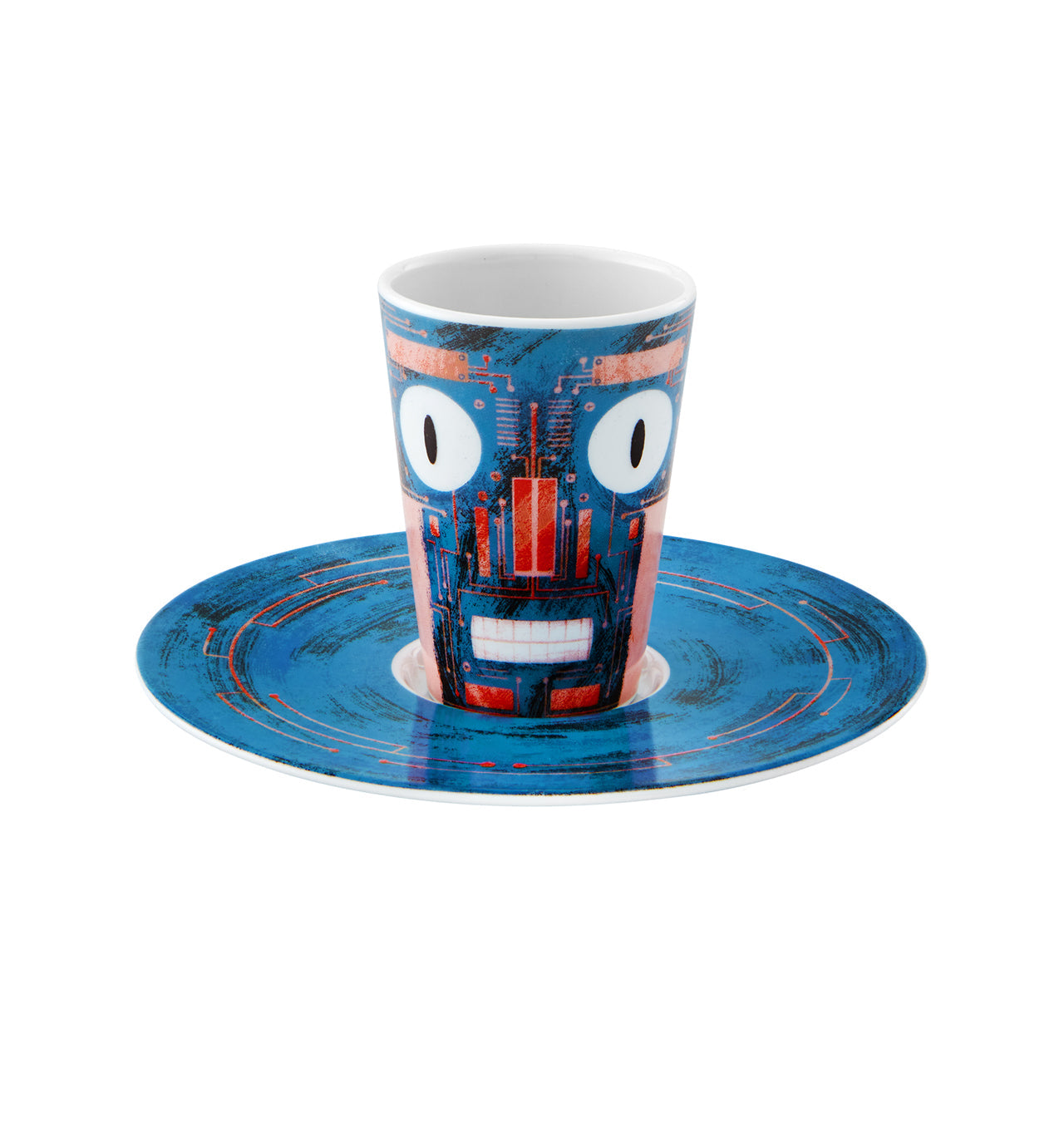 Vista Alegre Escape Goat Espresso cup and saucer XXXIV