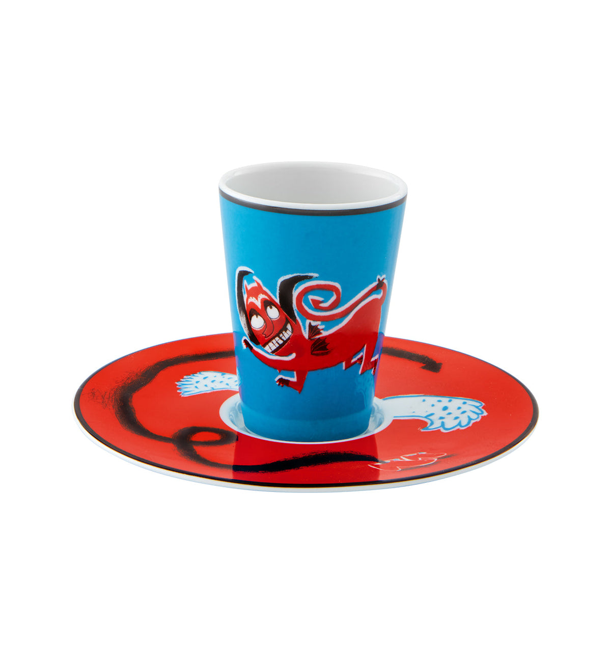 Vista Alegre Escape Goat Espresso cup and saucer XXXIX