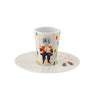 Vista Alegre Escape Goat Espresso cup and saucer XXXVII