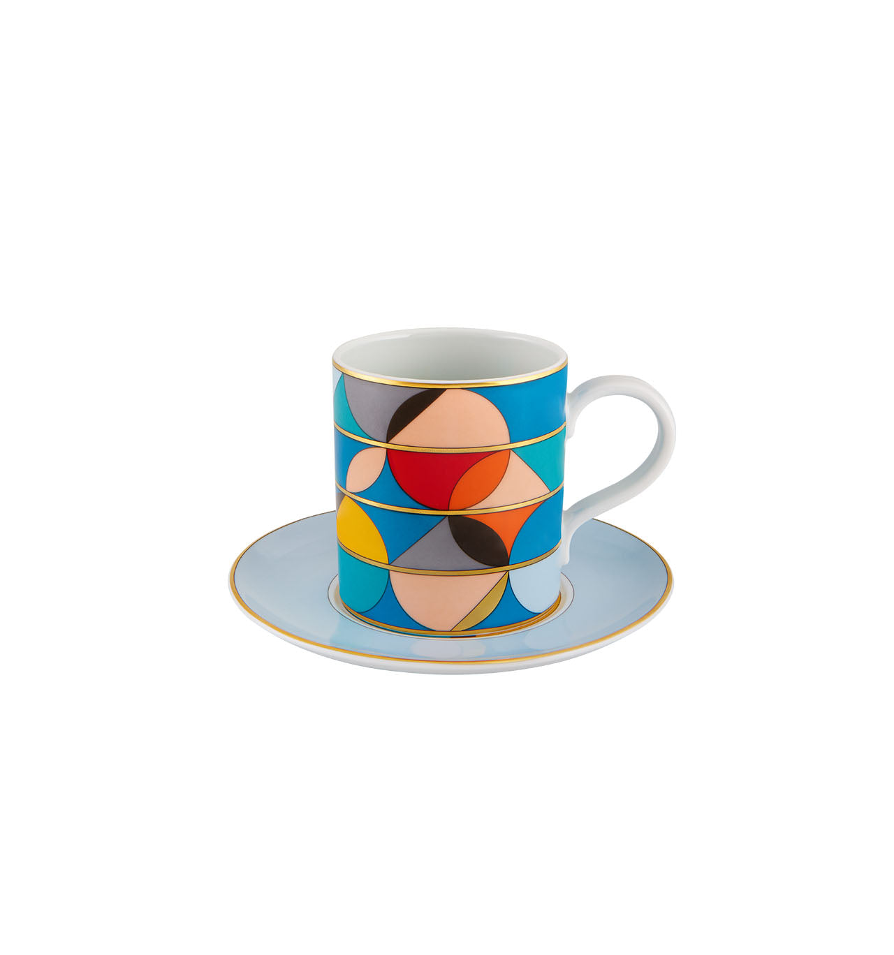 Vista Alegre Futurismo Tea Cup and Saucer