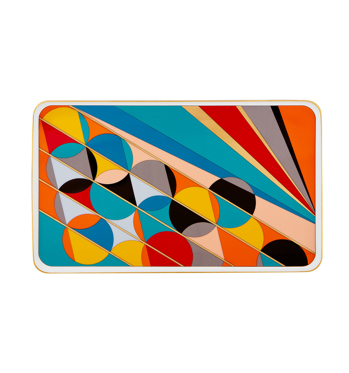 Vista Alegre Futurismo Rectangular Tray