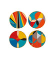 Vista Alegre Futurismo Coasters - Set of 4