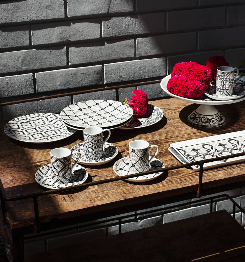 Vista Alegre Calcada Portuguesa Tart Tray By Manoela Medeiros