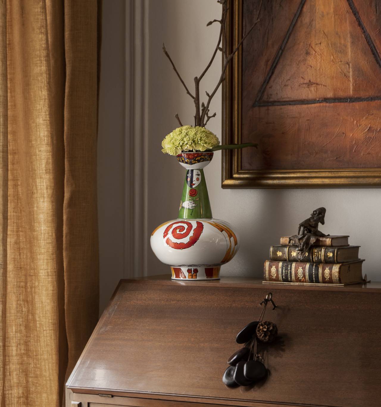 Vista Alegre Mariinsky Vase Joker By Mara Dolinskaia