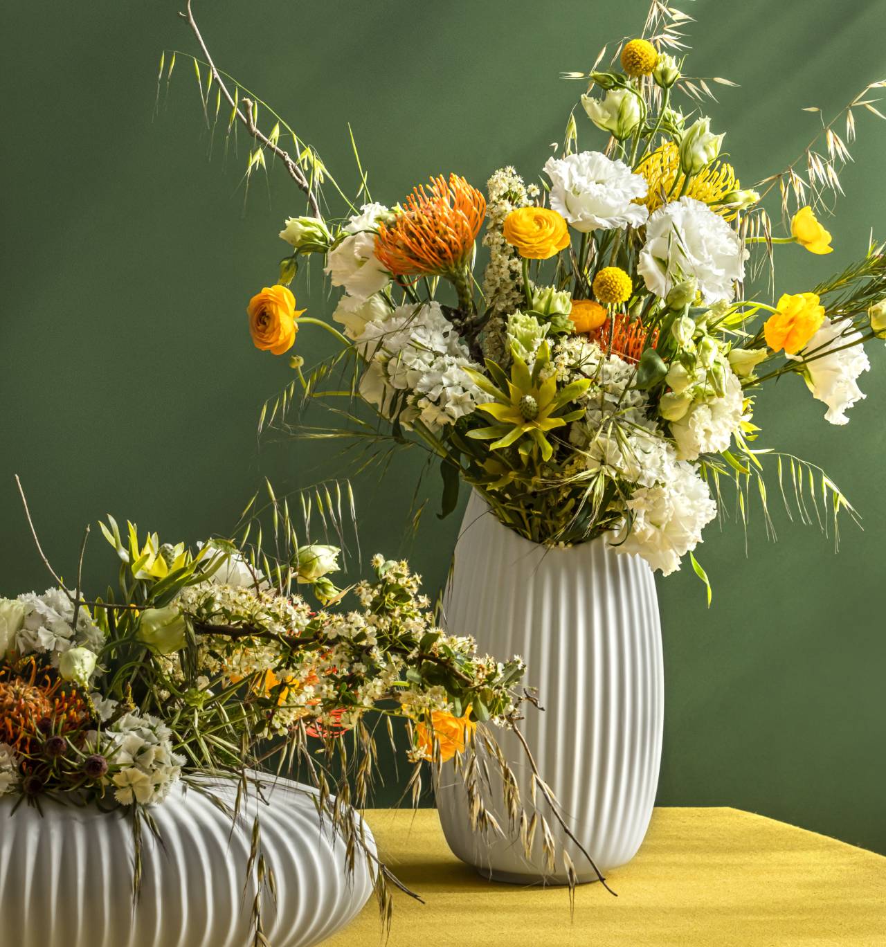 Vista Alegre Shell White Vase