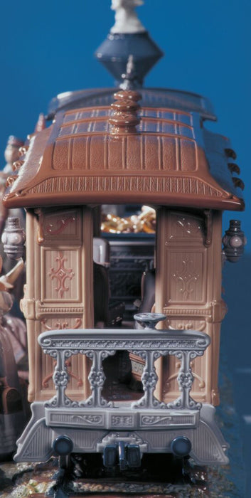 Lladro A Grand Adventure Train Sculpture - Limited Edition