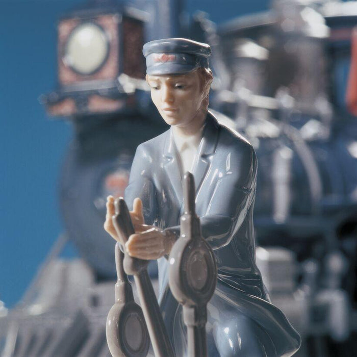 Lladro A Grand Adventure Train Sculpture - Limited Edition