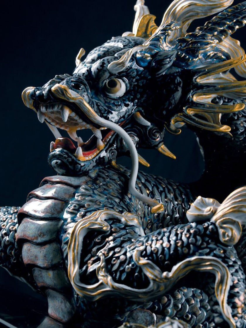 Lladro Great Dragon Sculpture (Limited Edition)