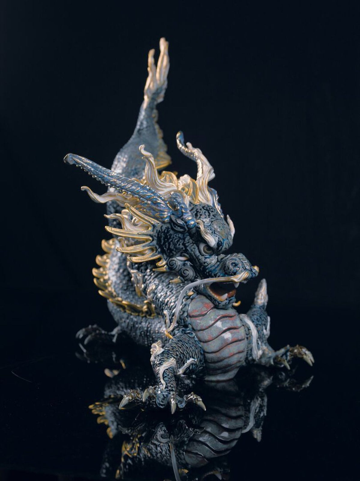 Lladro Great Dragon Sculpture (Limited Edition)