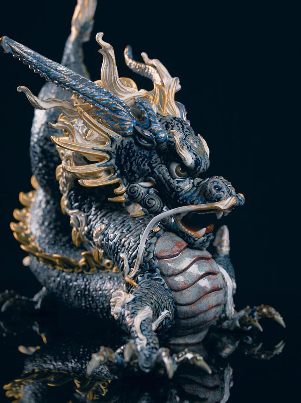 Lladro Great Dragon Sculpture (Limited Edition)