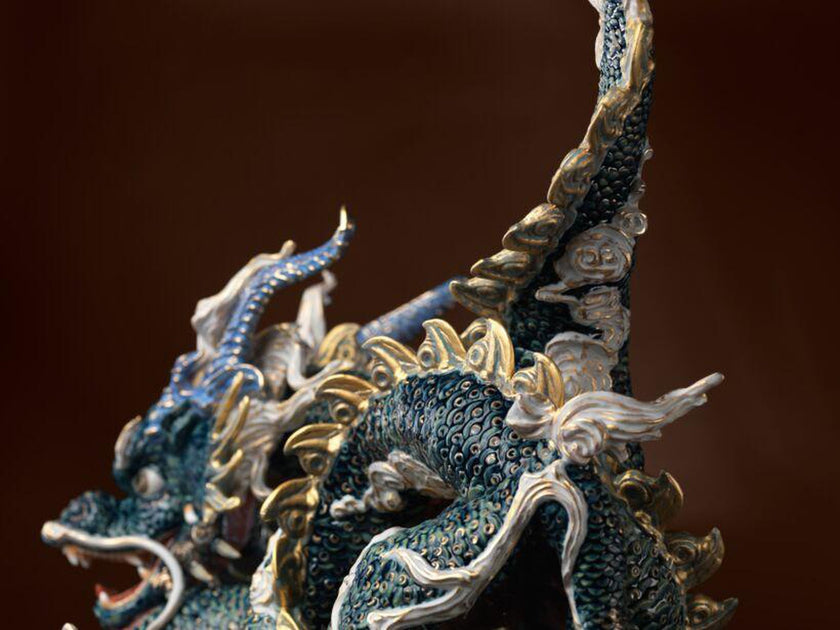 Lladro Great Dragon Sculpture (Limited Edition)