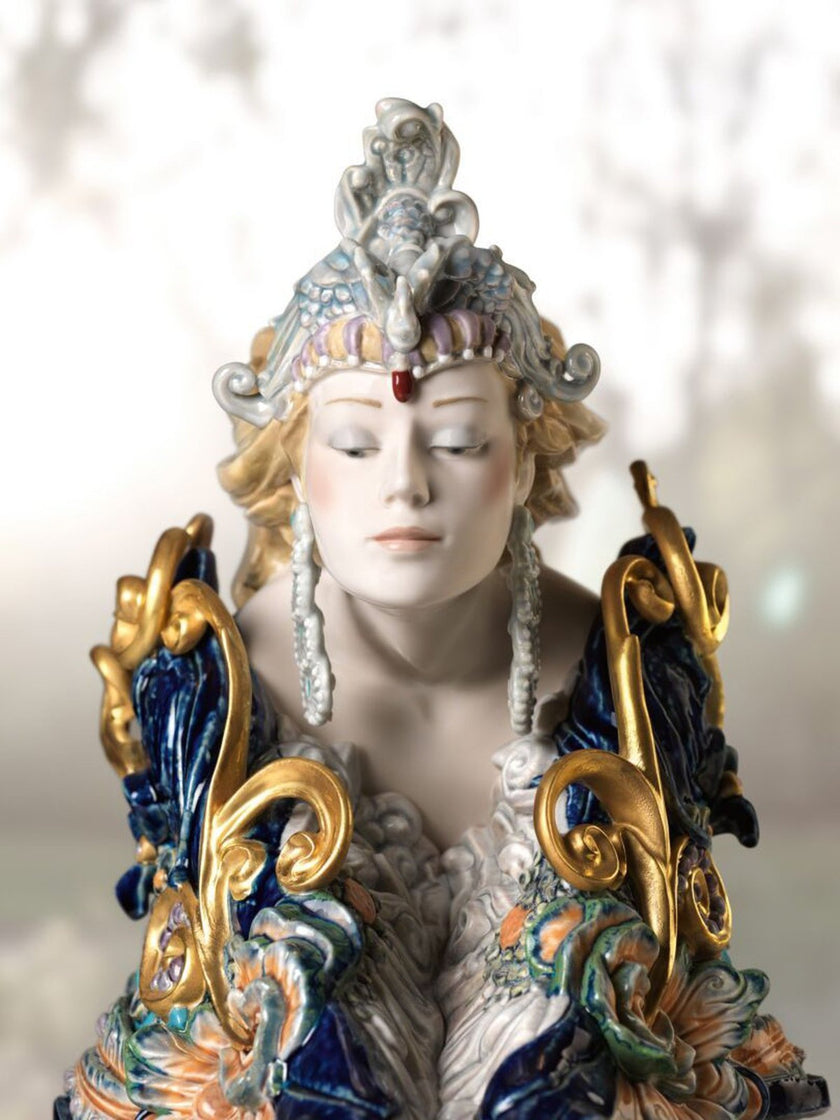 Lladro Winged Beauty Woman Sculpture - Limited Edition