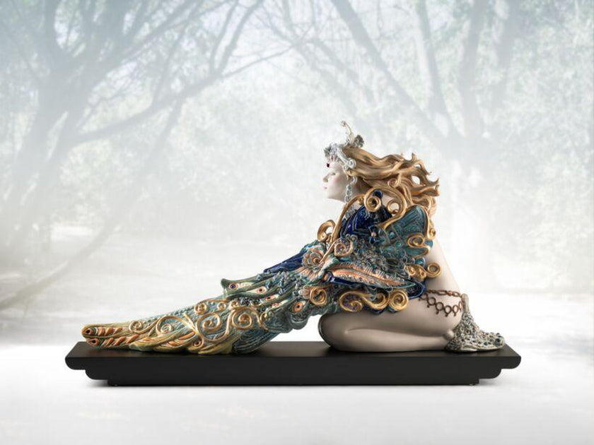 Lladro Winged Beauty Woman Sculpture - Limited Edition