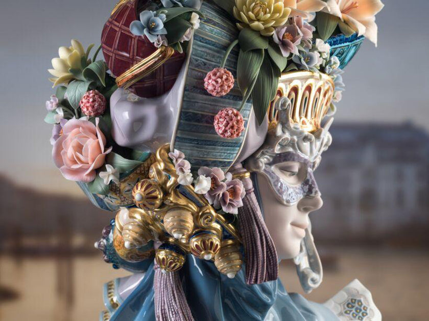 Lladro Venetian Fantasy woman Sculpture - Limited Edition
