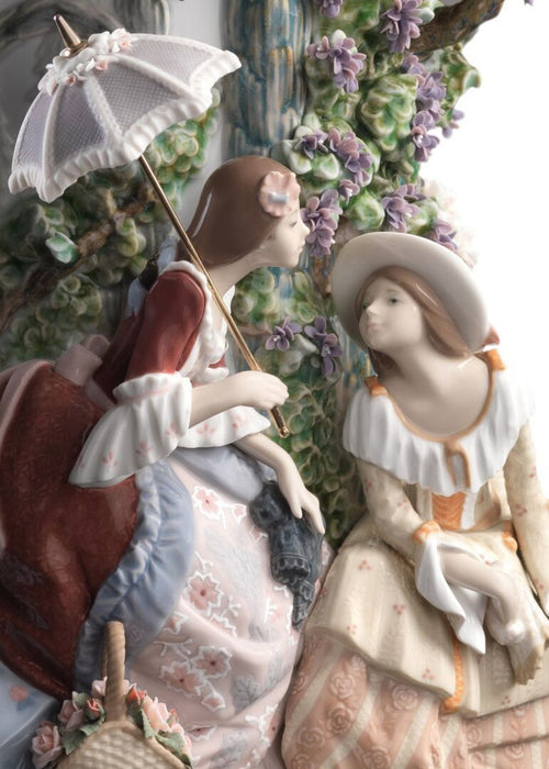 Lladro Ladies from Aranjuez Vase - Limited Edition