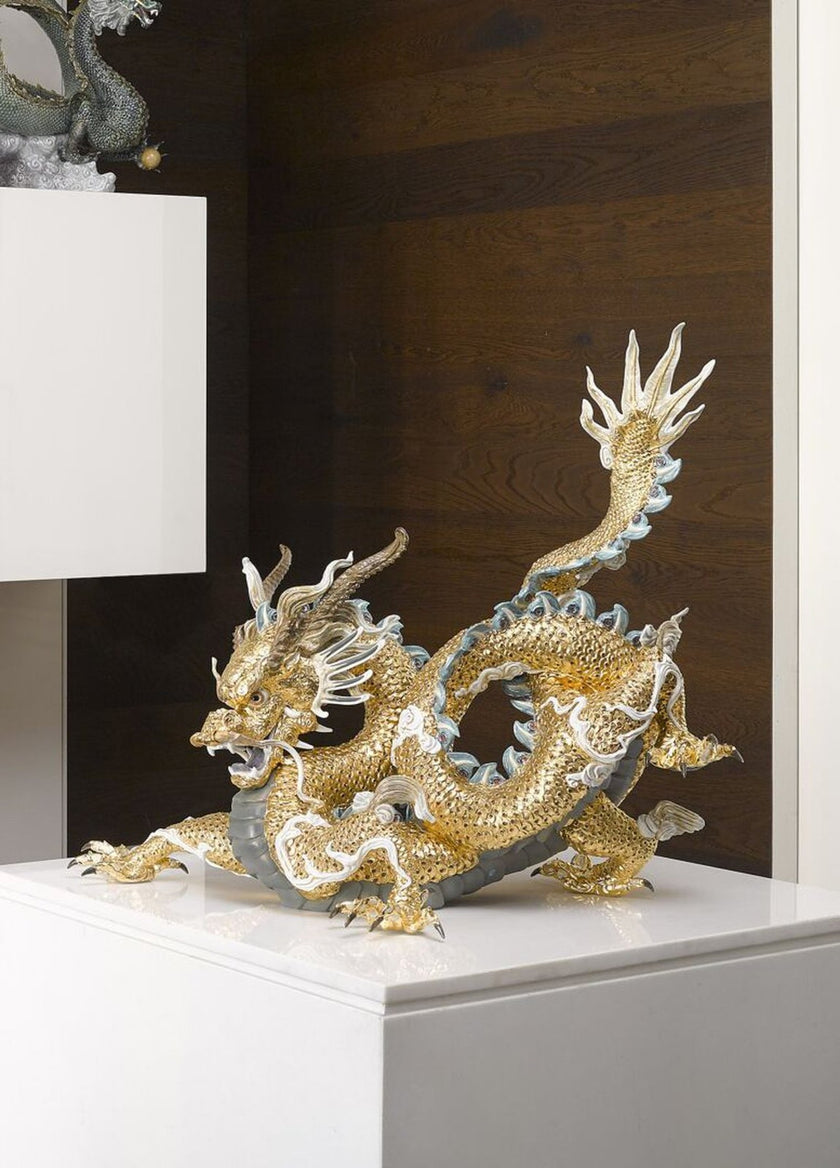 Lladro Great Dragon Sculpture (Limited Edition)