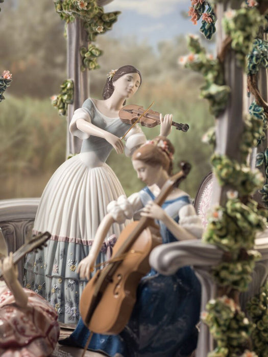 Lladro Summertime Symphony Women Sculpture - Limited Edition