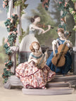 Lladro Summertime Symphony Women Sculpture - Limited Edition
