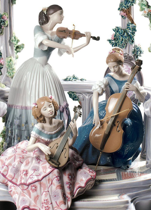 Lladro Summertime Symphony Women Sculpture - Limited Edition