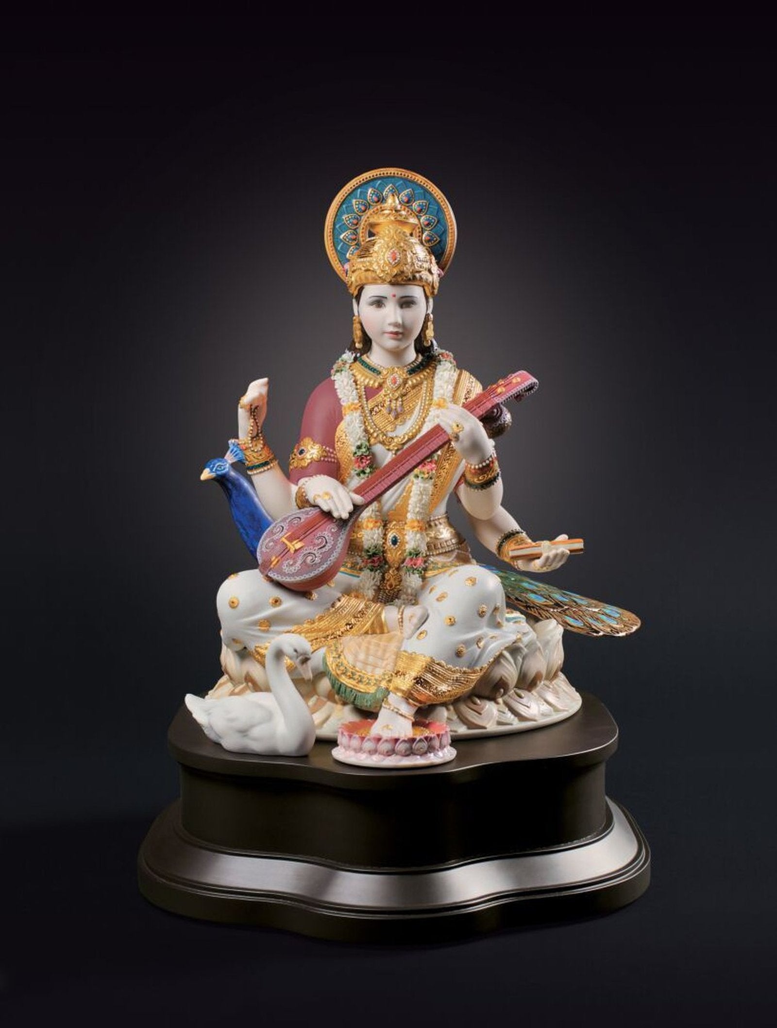 Lladro Saraswati Sculpture - Limited Edition