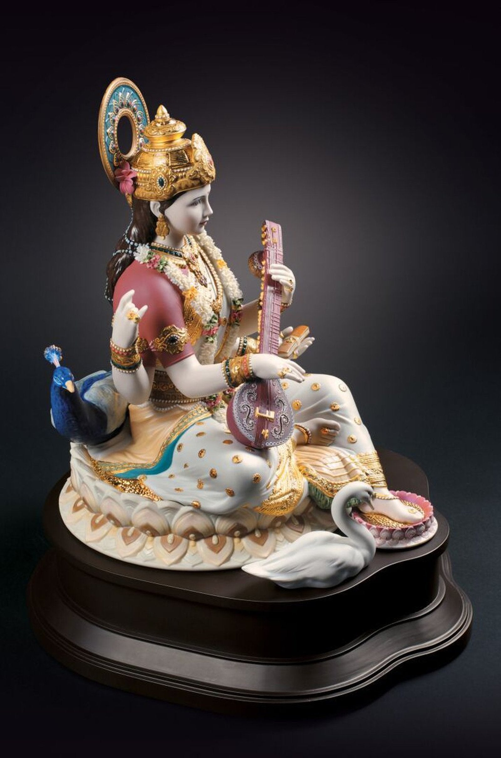 Lladro Saraswati Sculpture - Limited Edition