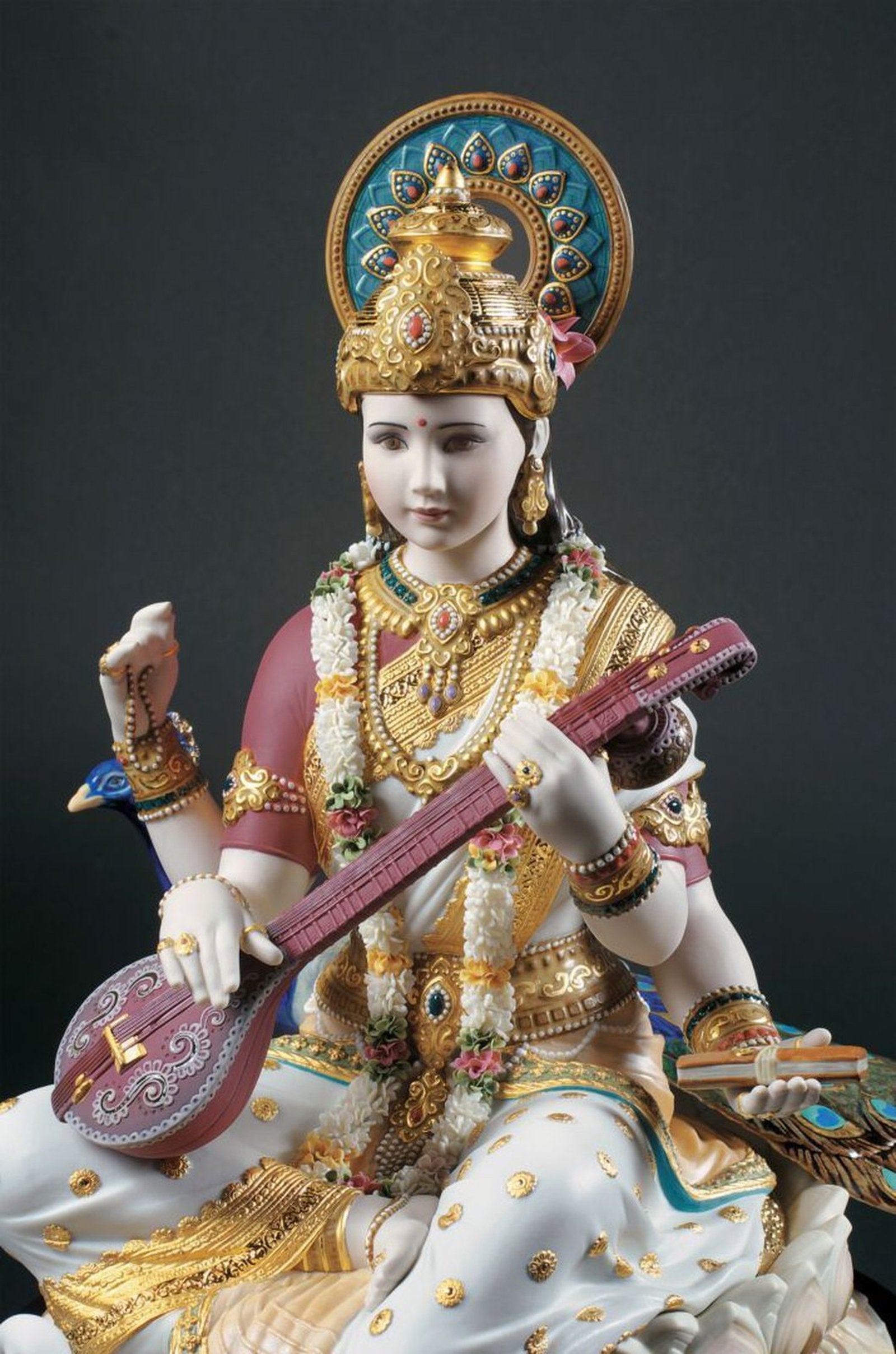 Lladro Saraswati Sculpture - Limited Edition
