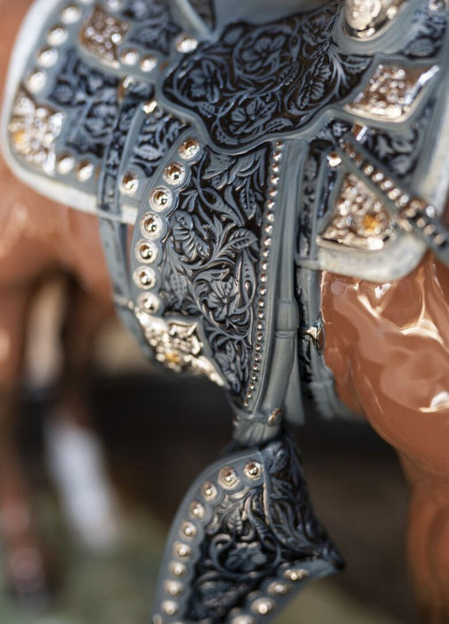 Lladro Quarter Horse Sculpture - Limited Edition