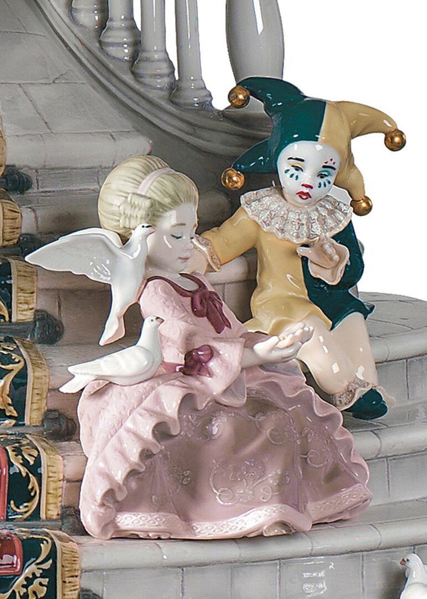 Lladro Carnival in Venice Sculpture - Limited Edition