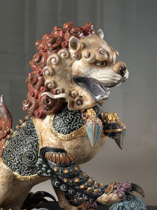 Lladro Guardian Lion Sculpture (Limited Edition)