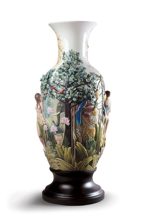 Lladro Paradise Vase Sculpture - Limited Edition