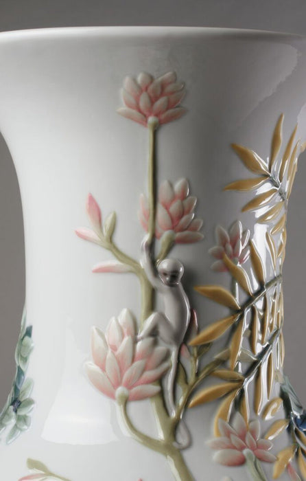 Lladro Paradise Vase Sculpture - Limited Edition