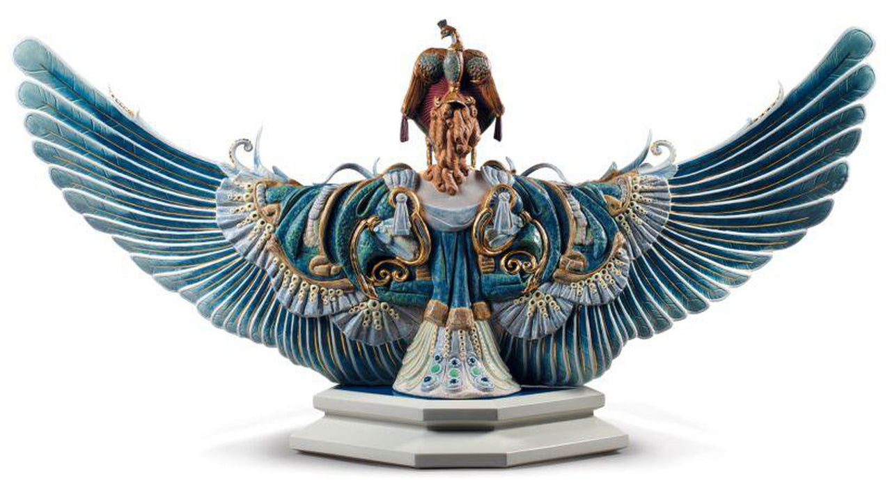 Lladro Winged Fantasy Woman Sculpture - Limited Edition