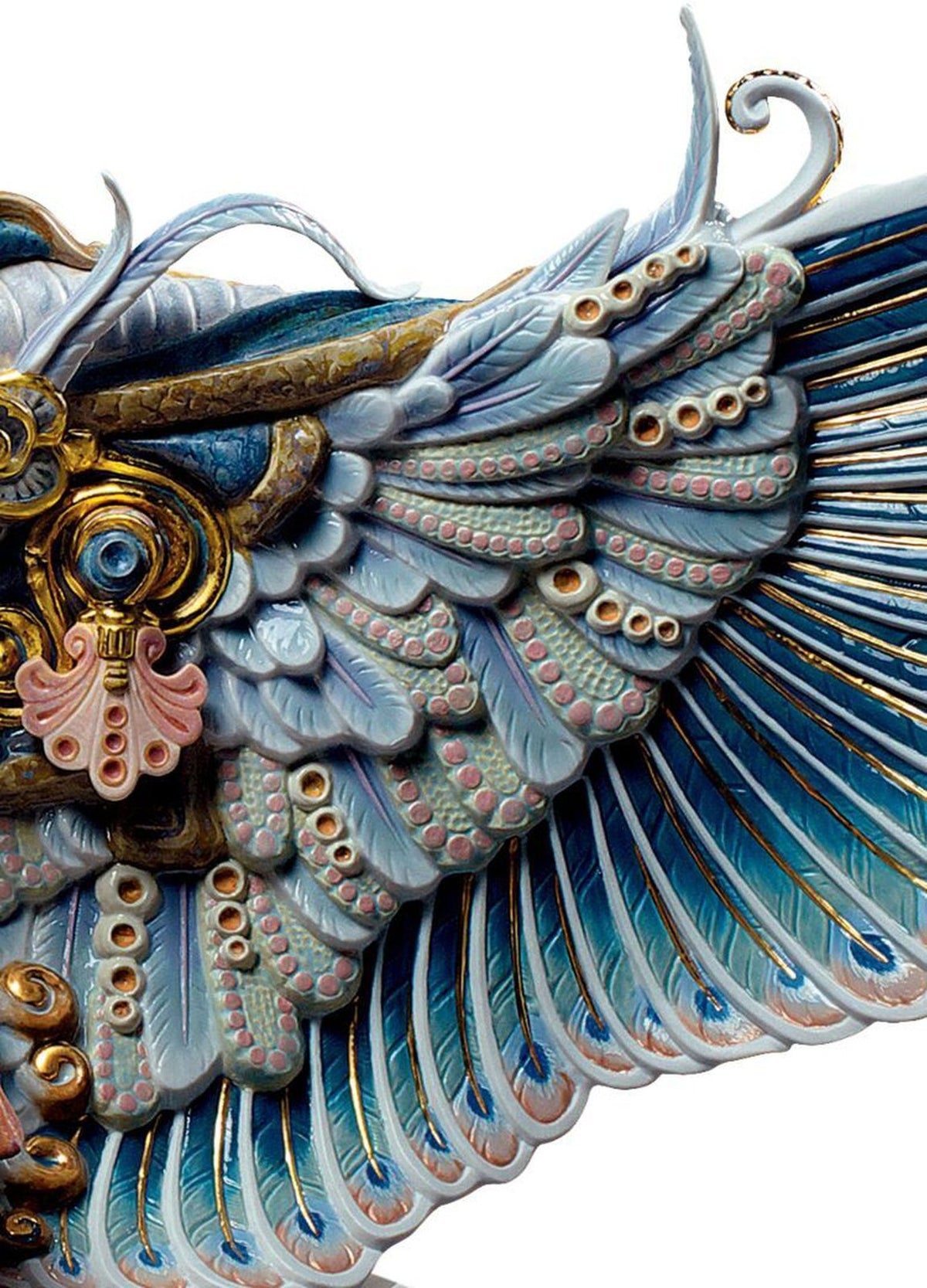 Lladro Winged Fantasy Woman Sculpture - Limited Edition