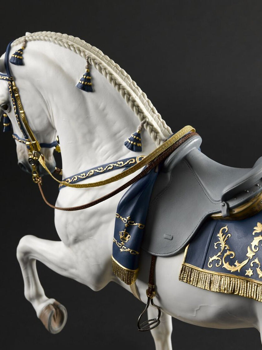 Lladro Spanish Pure Breed Sculpture Horse - Limited Edition