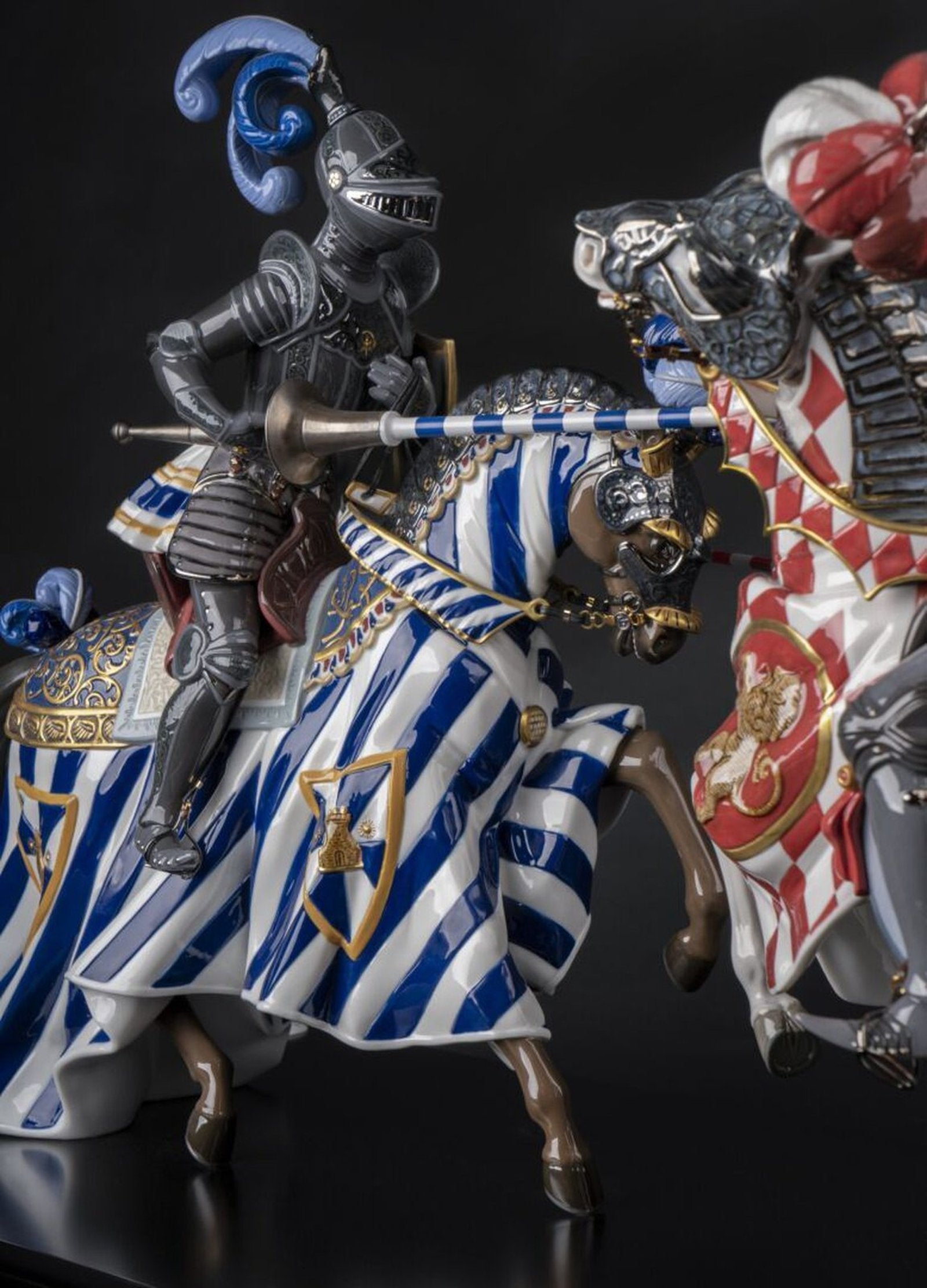 Lladro Medieval Tournament Sculpture - Limited Edition