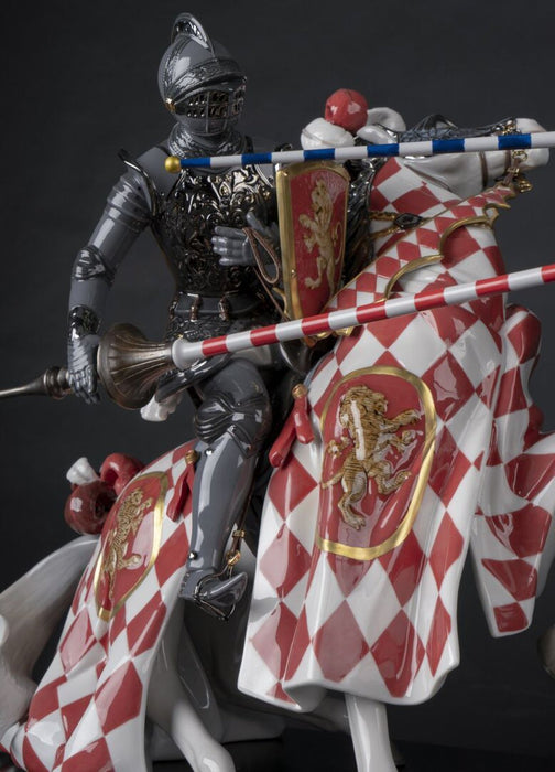 Lladro Medieval Tournament Sculpture - Limited Edition