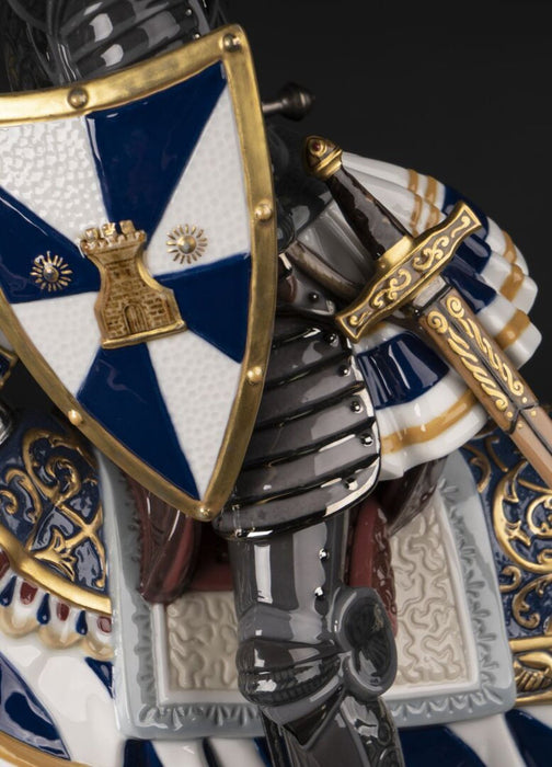 Lladro Medieval Tournament Sculpture - Limited Edition
