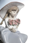 Lladro Fragrant Bouquet Girl Figurine