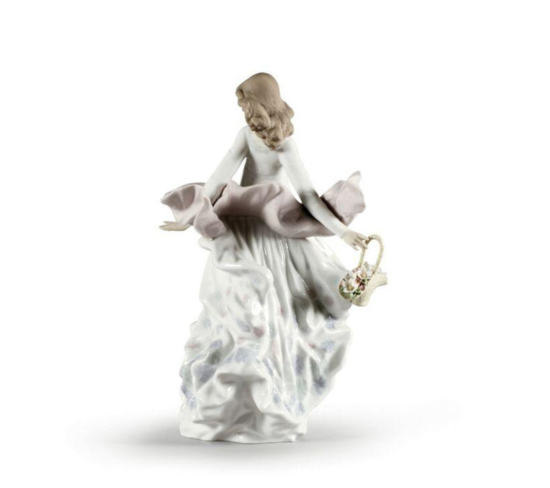 Lladro Spring Splendor Woman Figurine