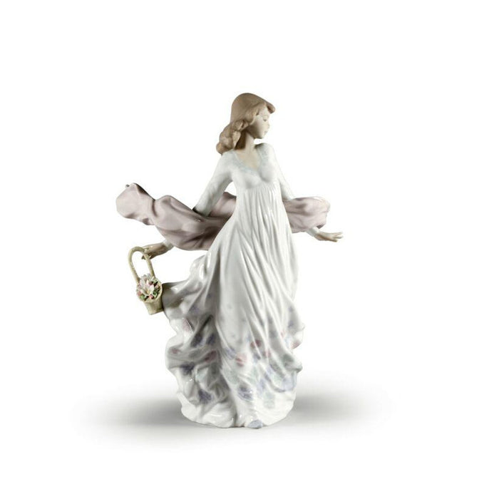 Lladro Spring Splendor Woman Figurine